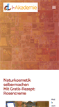 Mobile Screenshot of i-akademie.at
